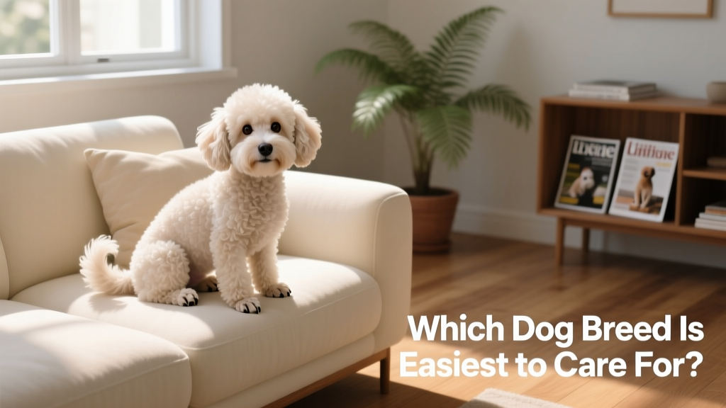 Small dog sitting comfortably on a cozy sofa