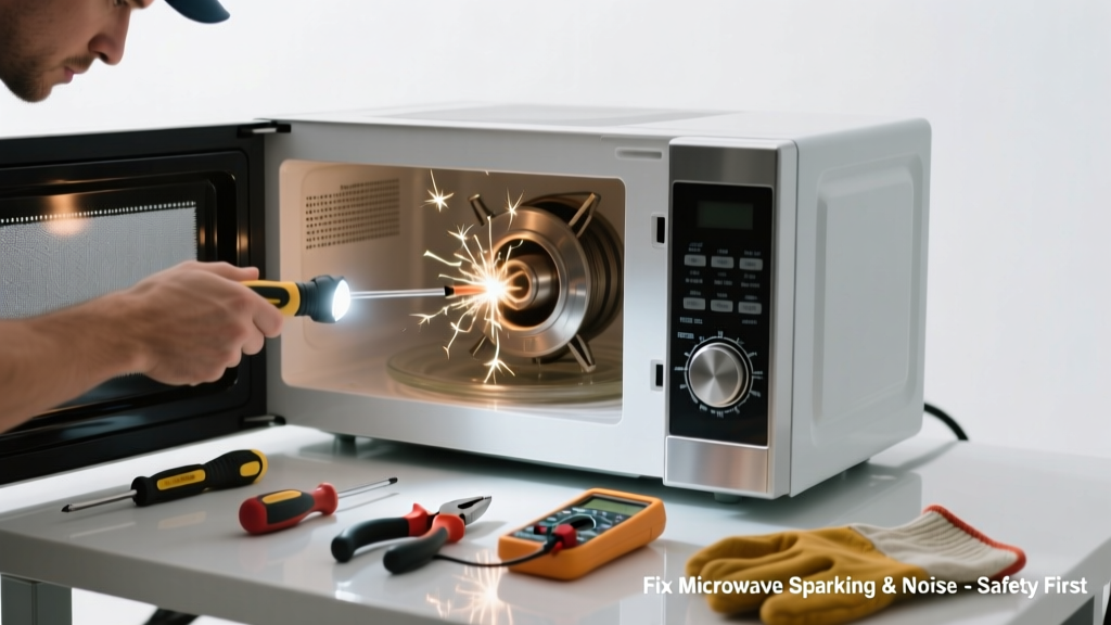 Fix Microwave Sparking and Unusual Noise Fast