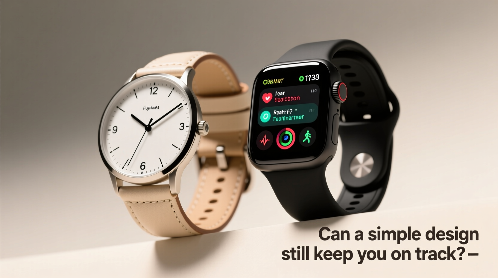 minimalist watch vs smartwatch can a simple design still keep you on track