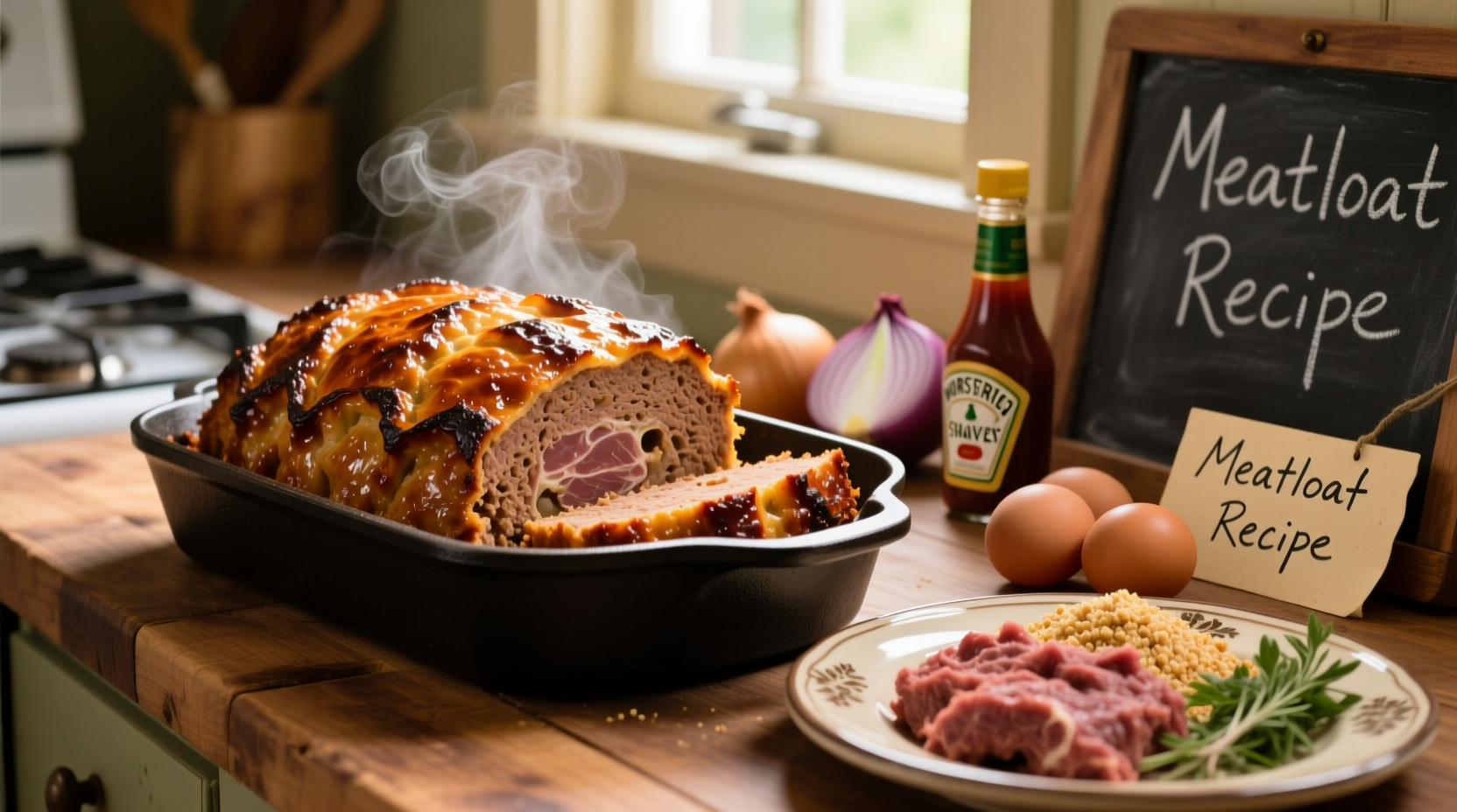 how to cook meatloaf oven