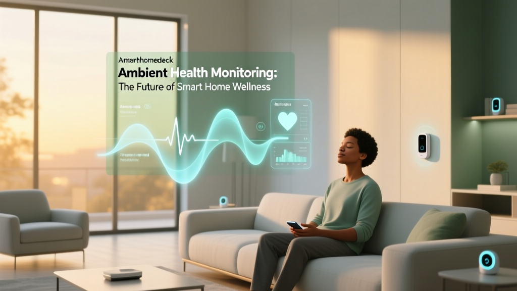 Ambient Health Monitoring: The Future of Smart Home Wellness