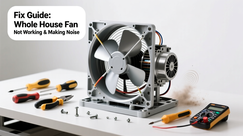 Whole House Fan Not Working & Making Noise: Fix Guide