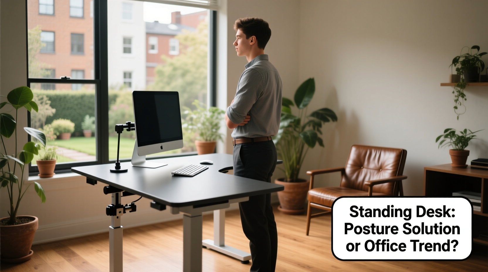 is a standing desk really better for posture or just another office trend