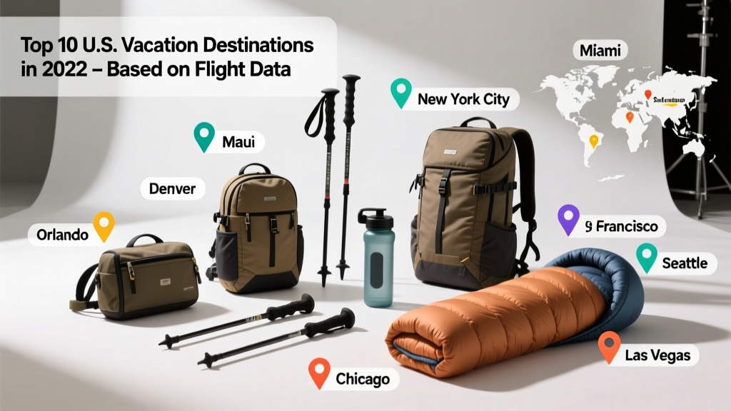 Where Americans Are Booking Vacations in 2022 According to Flight Data