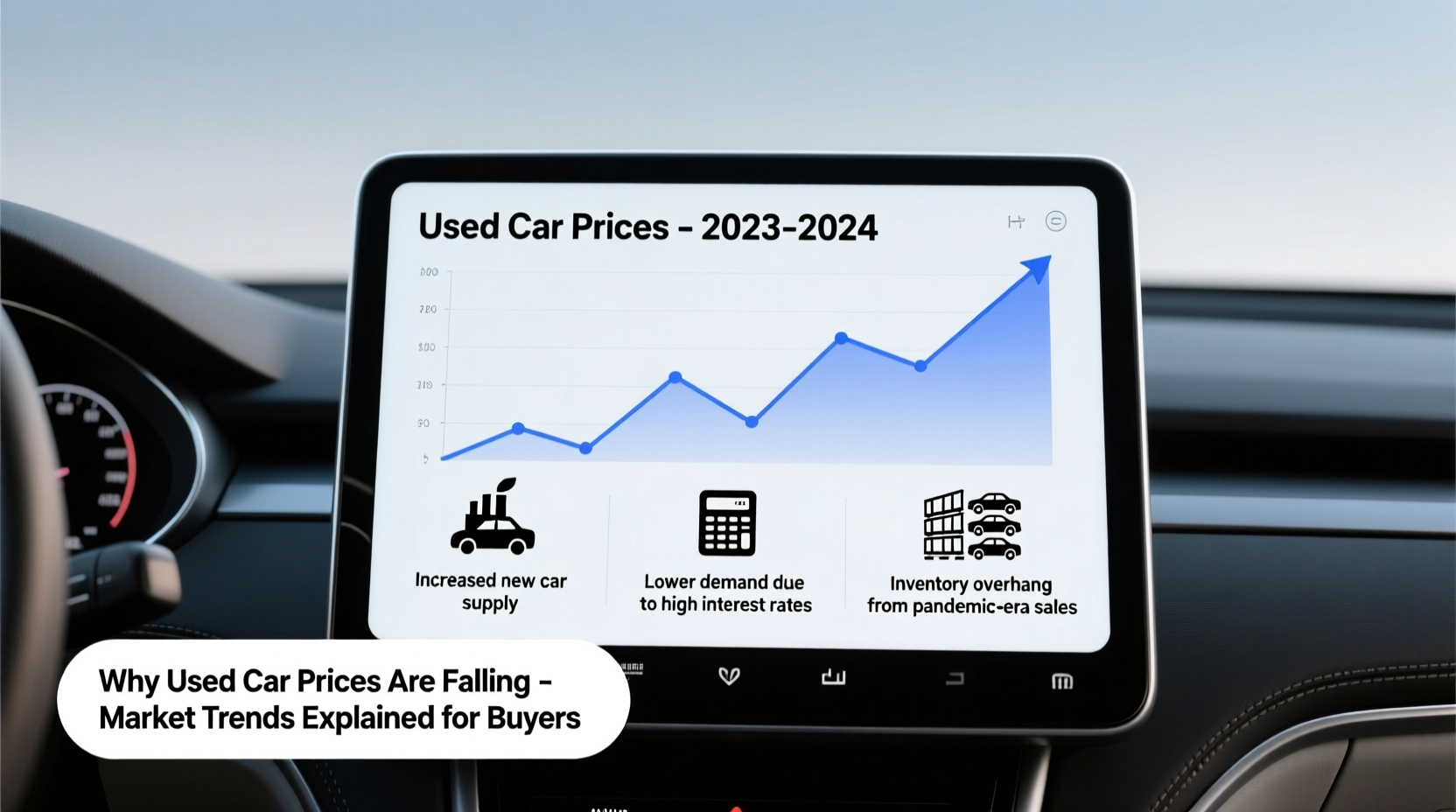 why are used car prices dropping market trends explained for buyers
