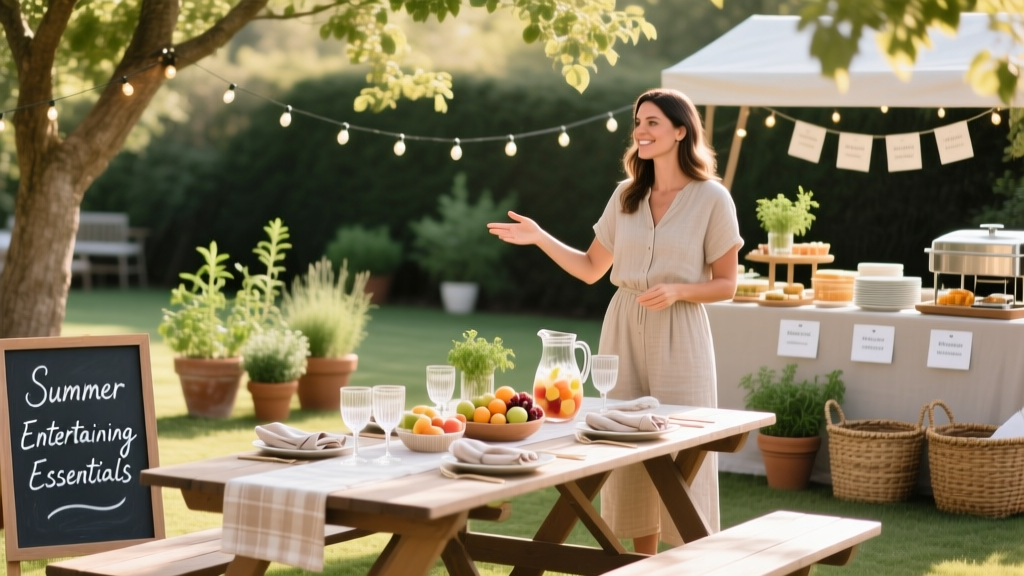 Summer Entertaining Tips for Stress-Free Backyard Gatherings