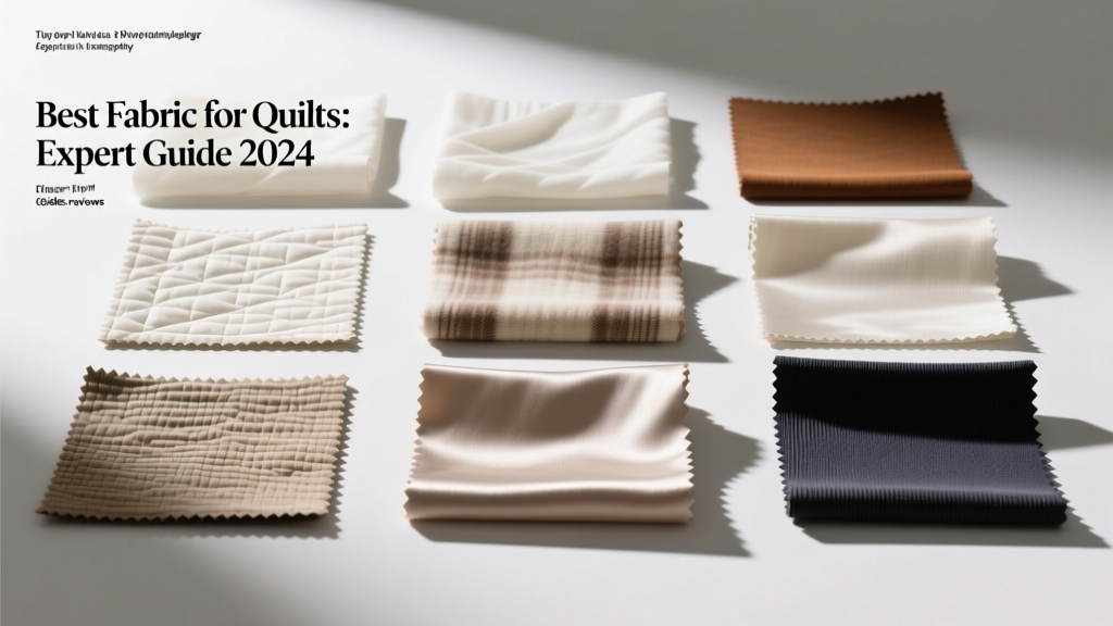 Best Fabric for Quilts: Expert Guide 2024