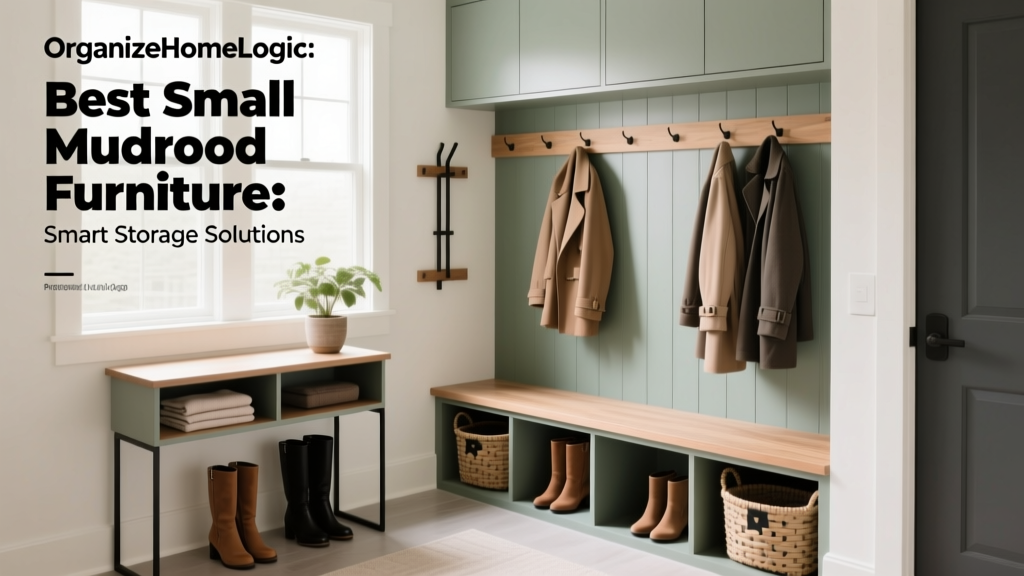 Best Small Mudroom Furniture: Smart Storage Solutions