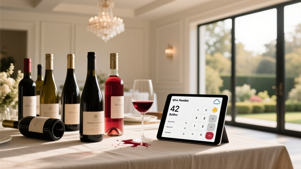 Wine Calculator for Weddings: Guest Count, Duration, Weather
