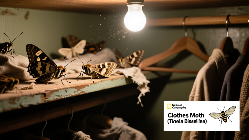 Moths in Closet: What Pest Is It? Identification Guide