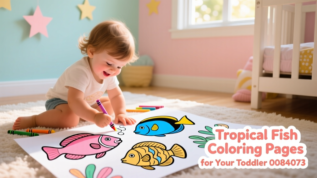 Tropical Fish Coloring Pages for Your Toddler: Developmental Benefits, Practical Tips, and Age-Appropriate Activity Design