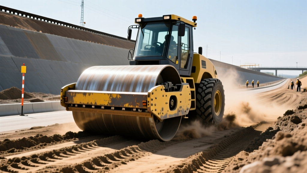 Heavy Equipment Roller Case Studies: Highway & Rail Compaction