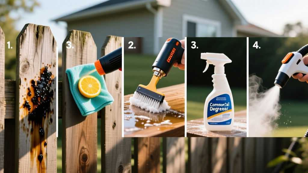How to Get Tar Out of Fence: 5 Proven 2026 Methods