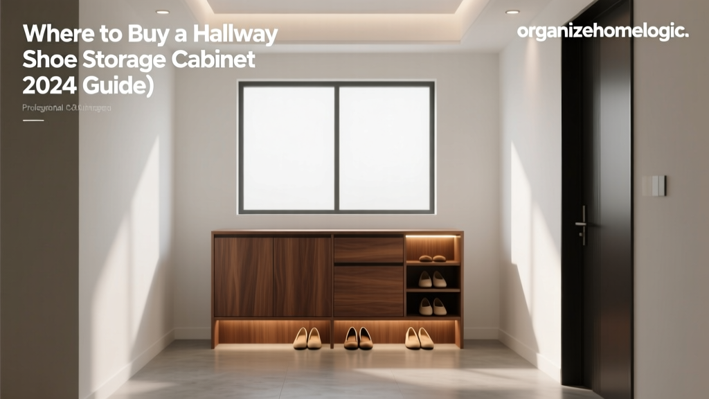 Where to Buy a Hallway Shoe Storage Cabinet (2024 Guide)