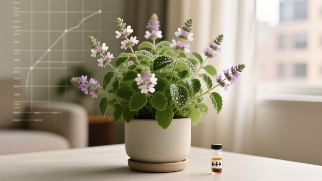 Patchouli Blooms Indoors: 4 Science-Backed Fertilizer Tweaks