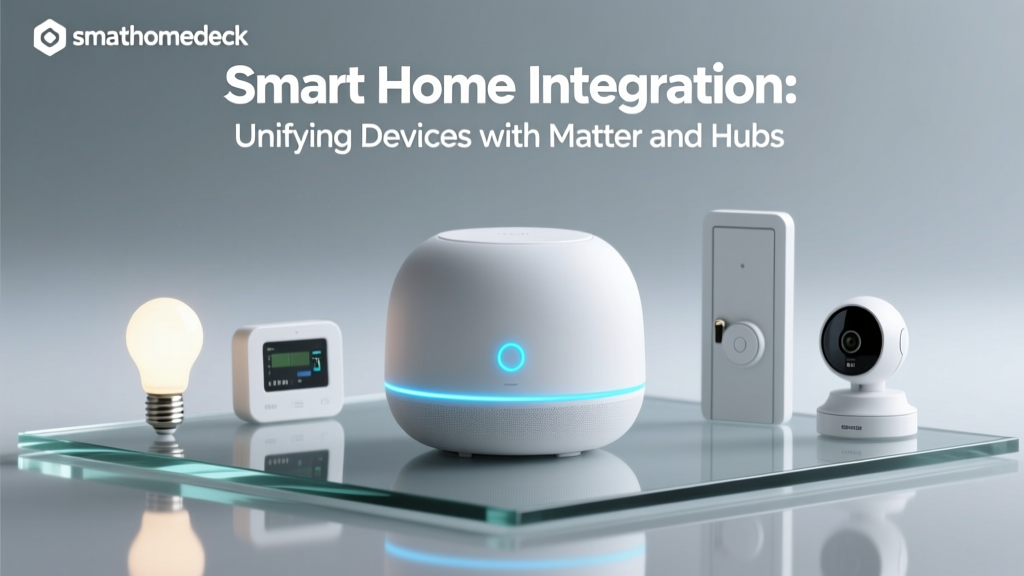 Smart Home Integration: Unifying Devices with Matter and Hubs