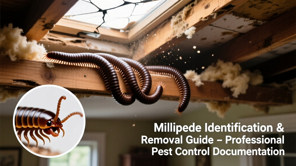Millipedes in Attic: Identification and Removal Guide