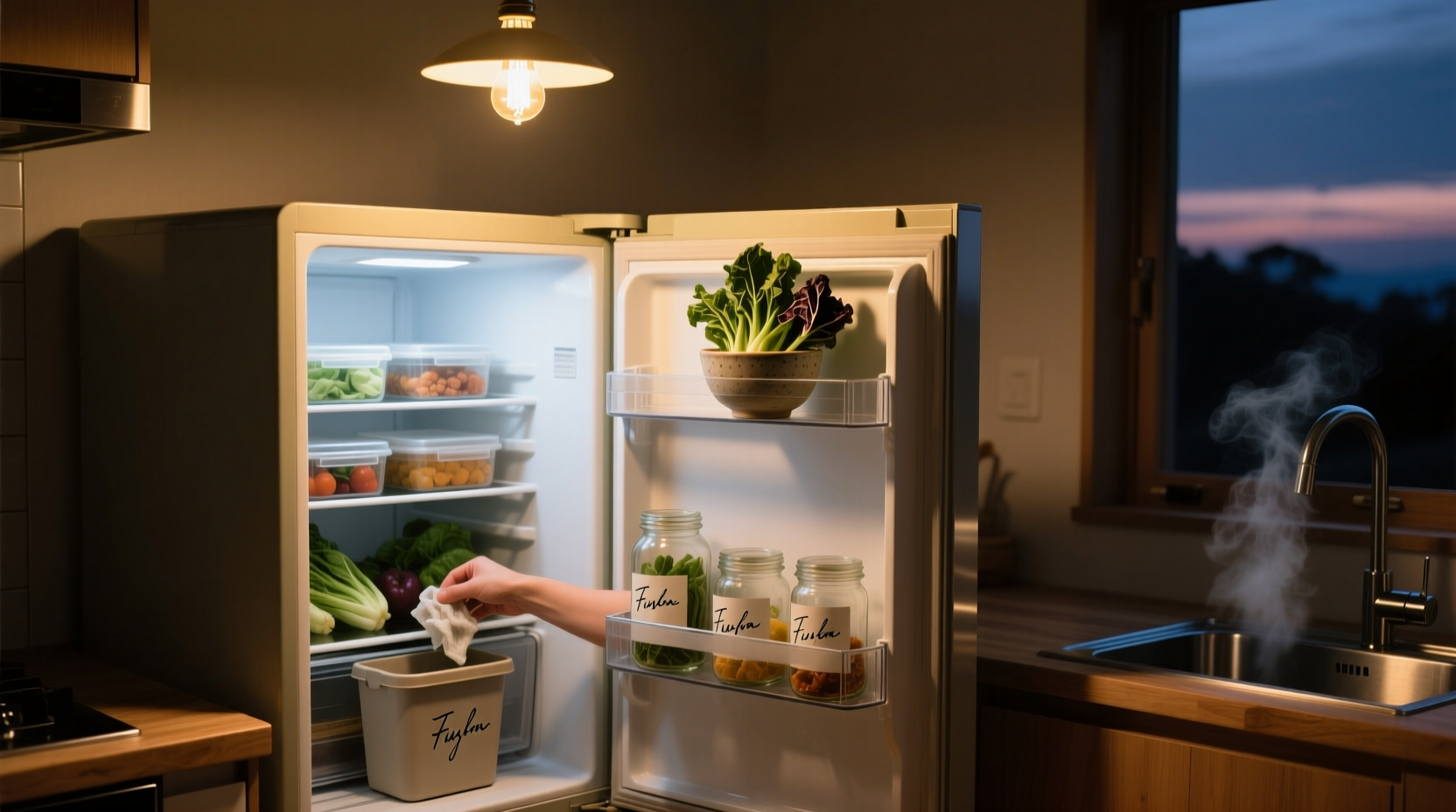 Avoid Wasting Food with a Nightly Fridge Cleaning: Science-Backed Protocol