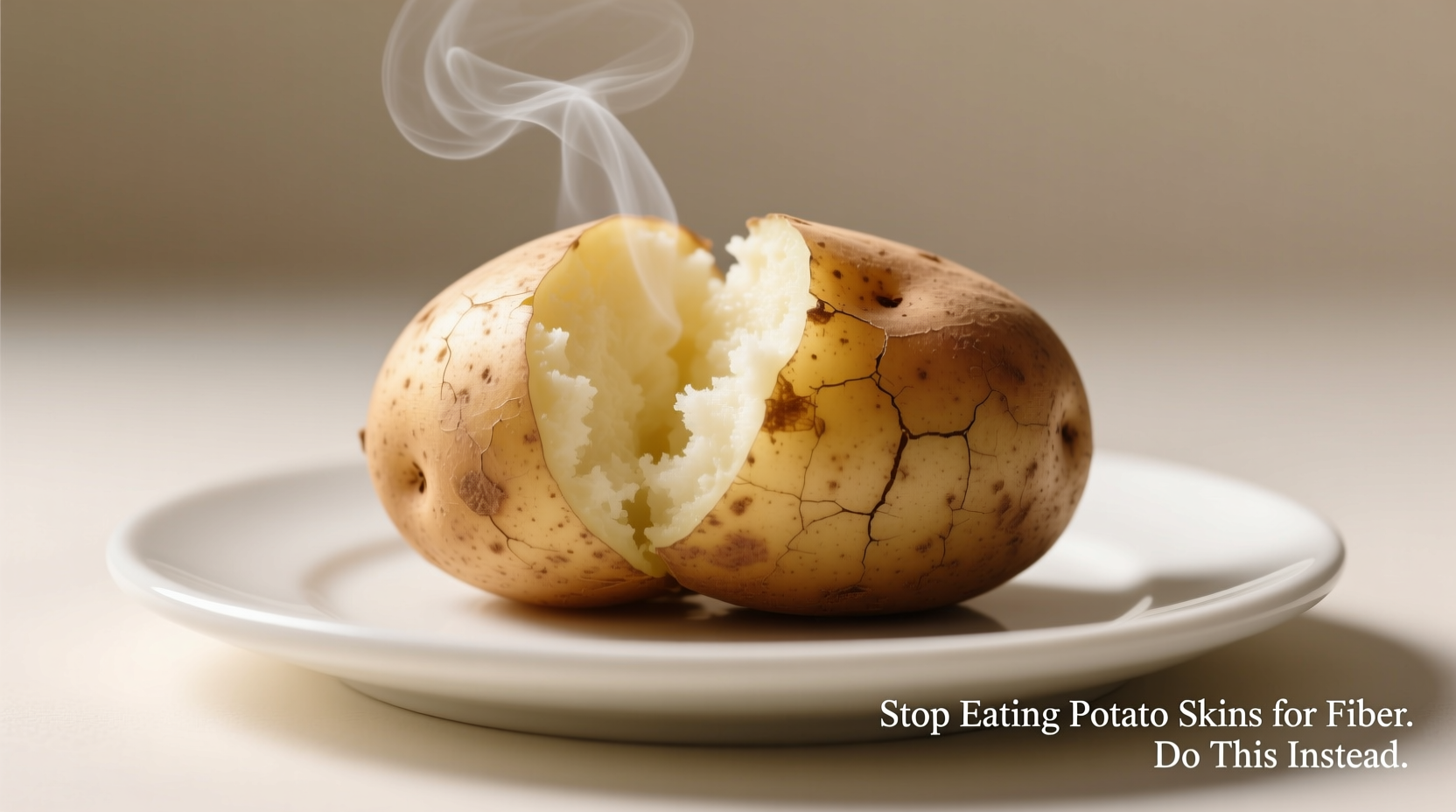 stop eating potato skins for fiber do this instead