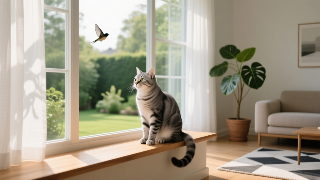 Why Cats Sit on the Window Sill All Day