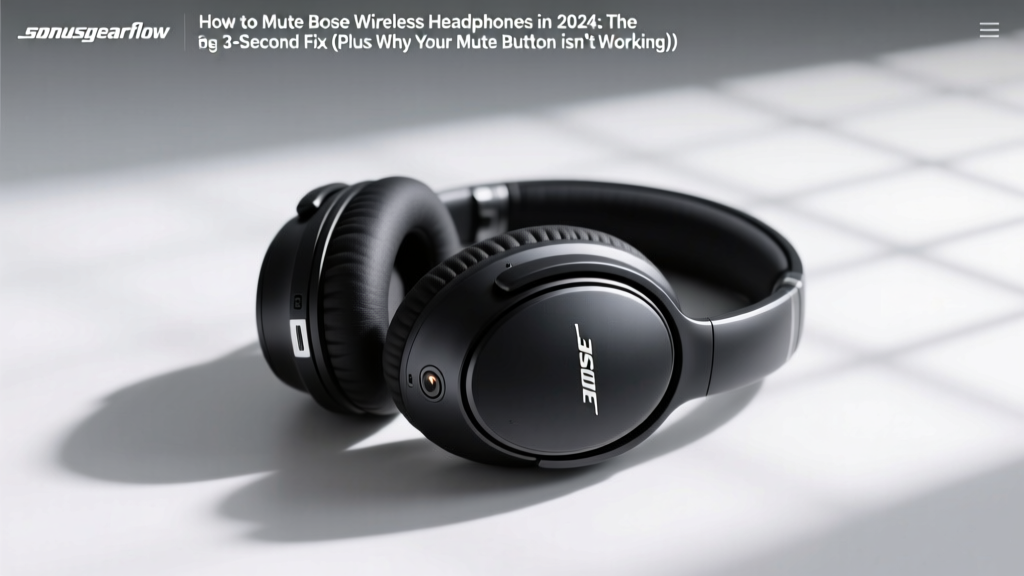 How to Mute Bose Wireless Headphones (2026)