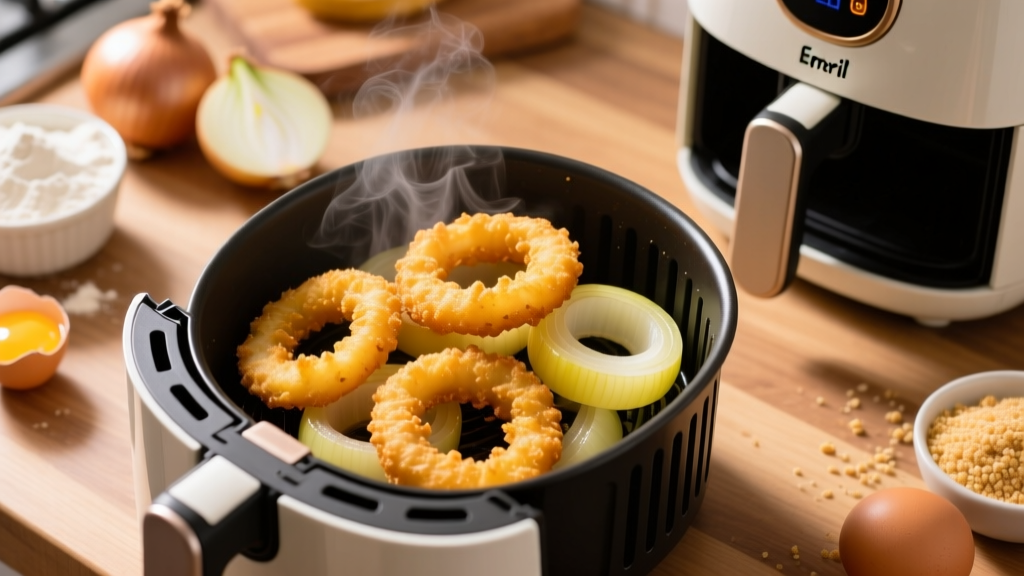Perfect Onion Rings in the Emeril Air Fryer (Crispy & Easy!)