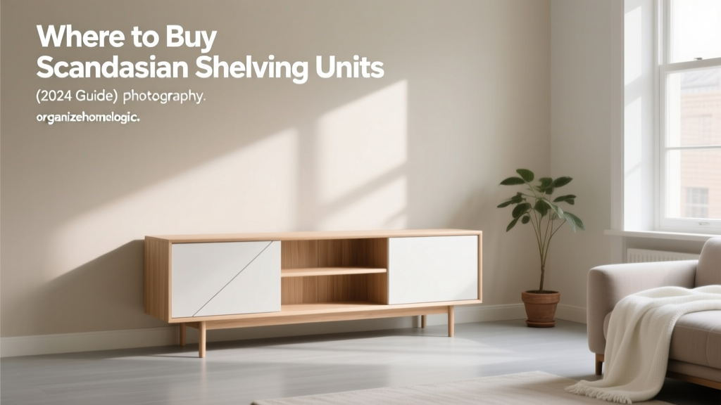 Where to Buy Scandinavian Shelving Units (2024 Guide)