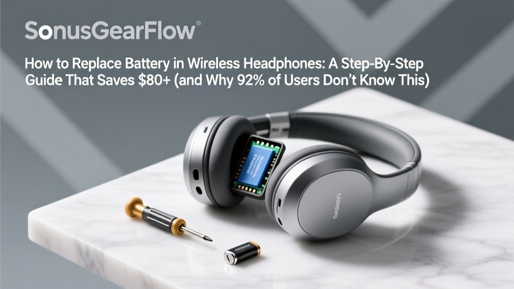 How to Replace Battery in Wireless Headphones