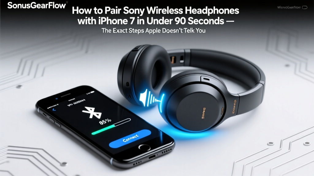 Sony Wireless Headphones + iPhone 7 Pairing Guide (2026)