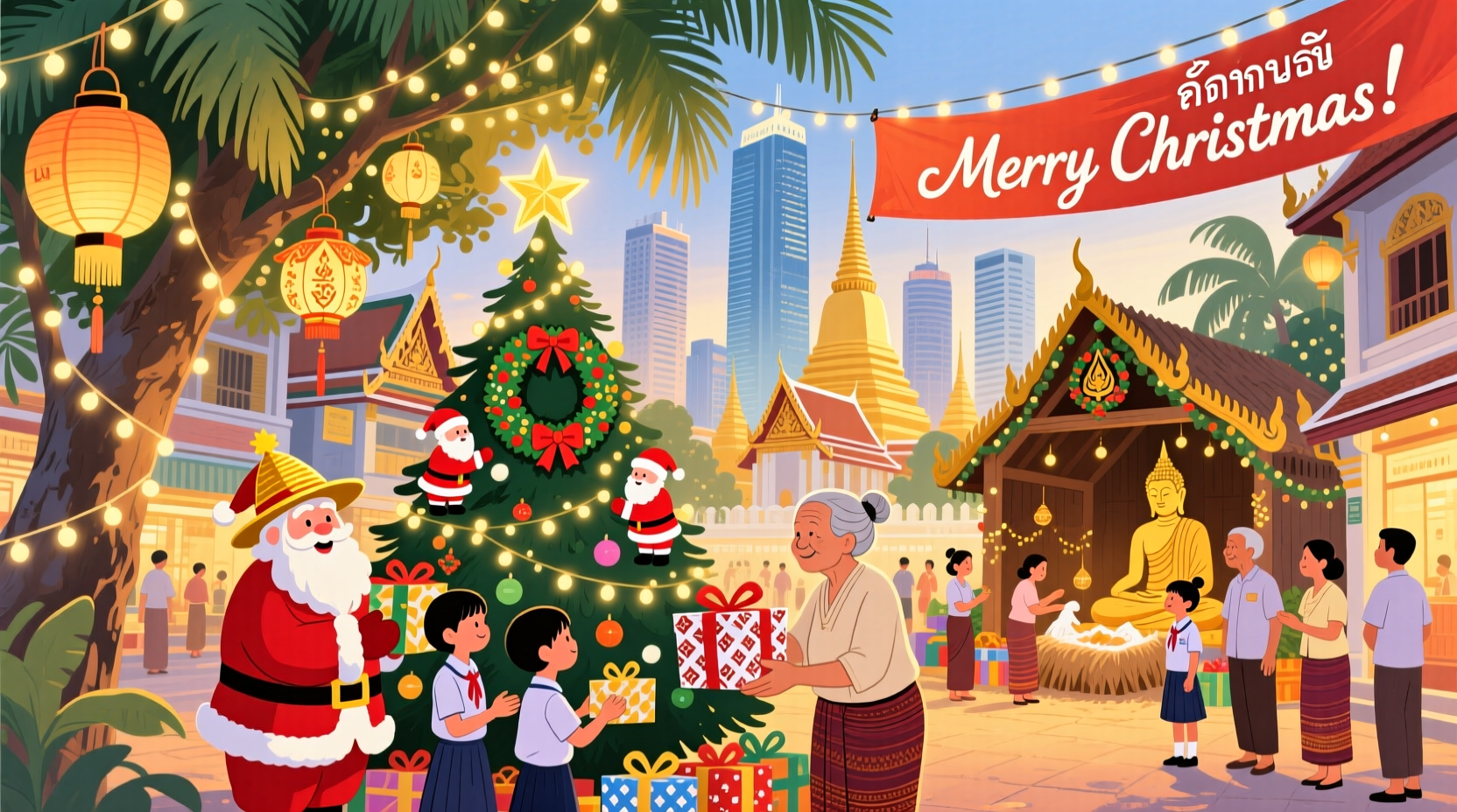 does thailand celebrate christmas