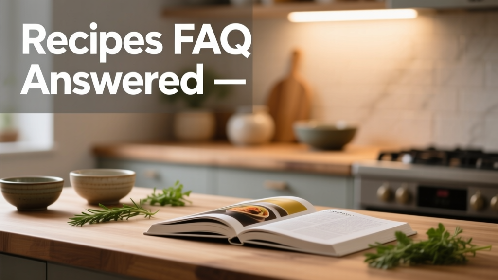 Recipes FAQ Answered: Real Questions, Real Answers from a Spice Storage & Usage Expert
