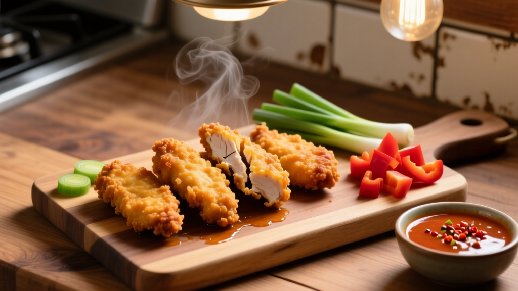 Healthy Air Fryer Buffalo Chicken Tenders