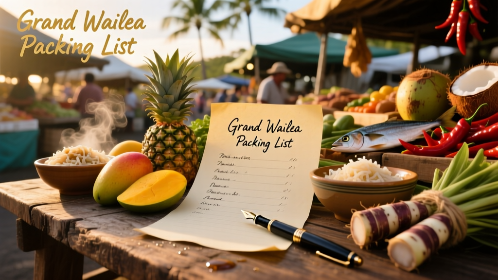 Grand Wailea Packing List: What to Bring for Maui’s Luxury Resort Experience
