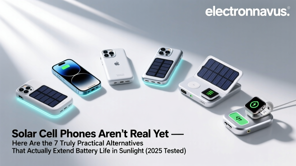 Solar Cell Phones Aren’t Real Yet — Here Are the 7 Truly Practical Alternatives That Actually Extend Battery Life in Sunlight (2025 Tested)