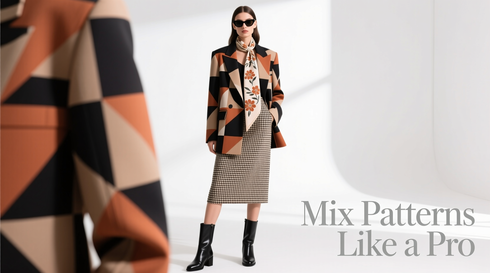 how to mix patterns in fashion without looking like a walking clash