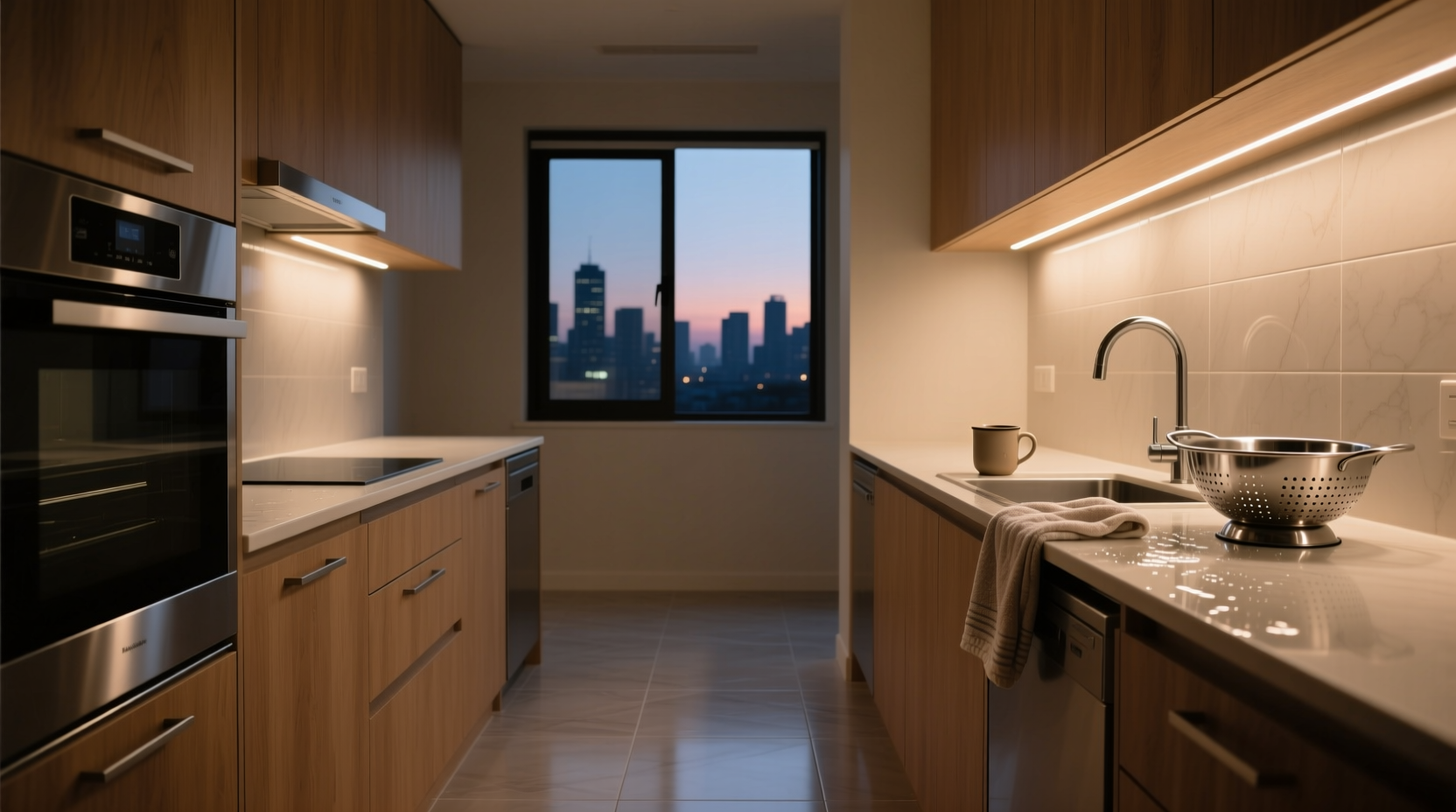 nightly kitchen quick clean