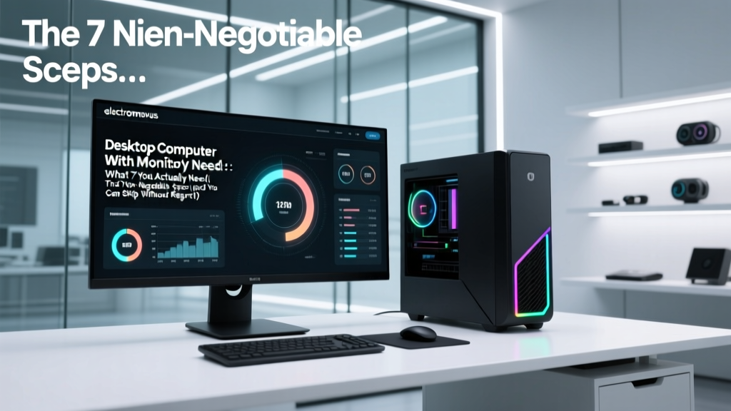 Desktop Computer With Monitor What You Actually Need: The 7 Non-Negotiable Specs (and 3 You Can Skip Without Regret)