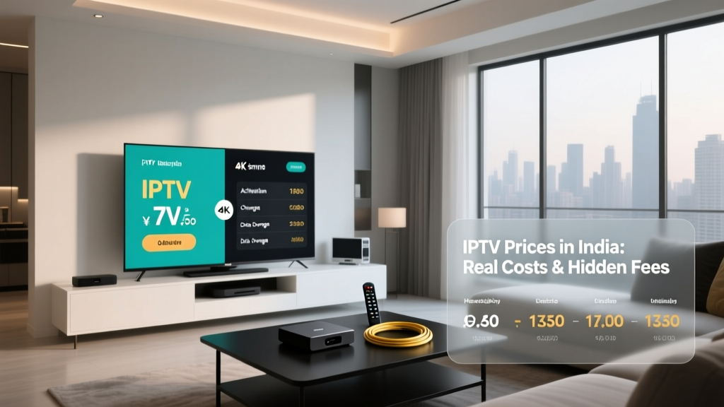 IPTV Prices in India: Real Costs & Hidden Fees