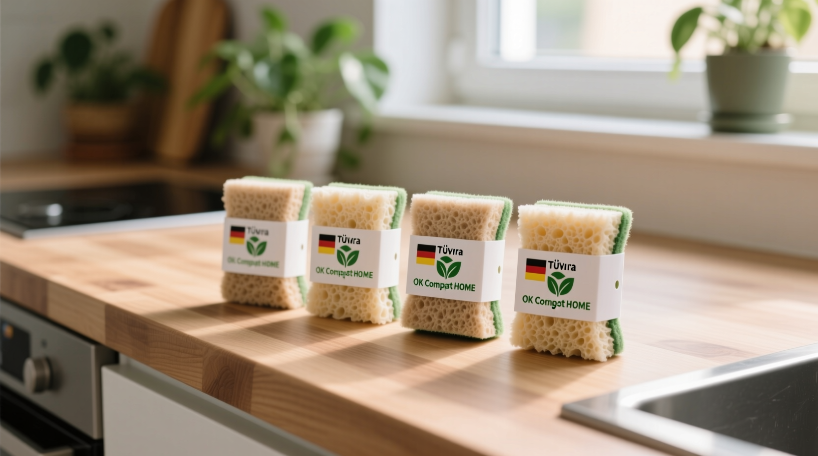 are biodegradable sponges really home compostable