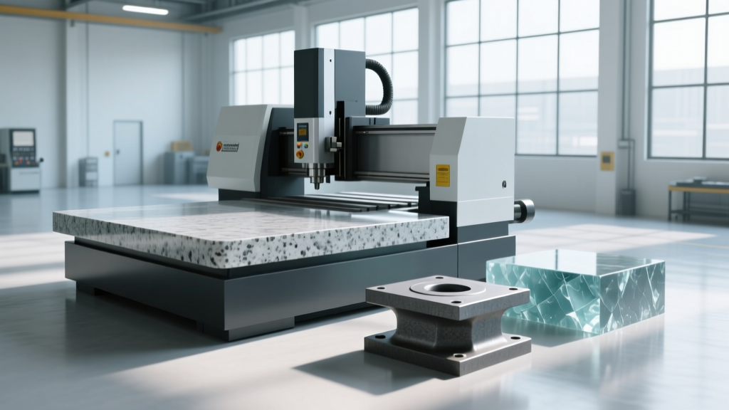 Granite CNC Machine Vibration Damping vs Cast Iron Alternatives