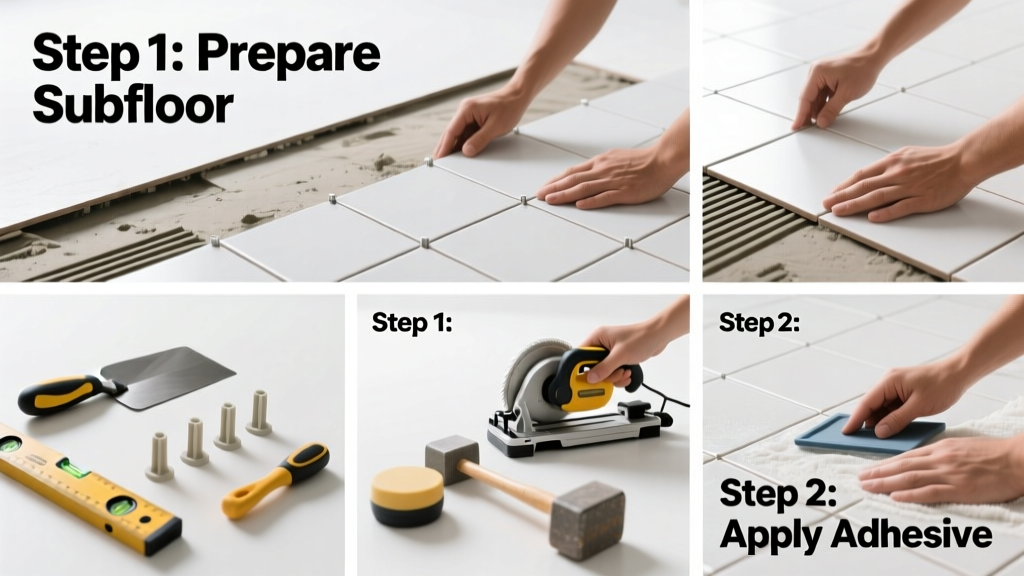 How to Install Tile Floor: A Step-by-Step Home Guide