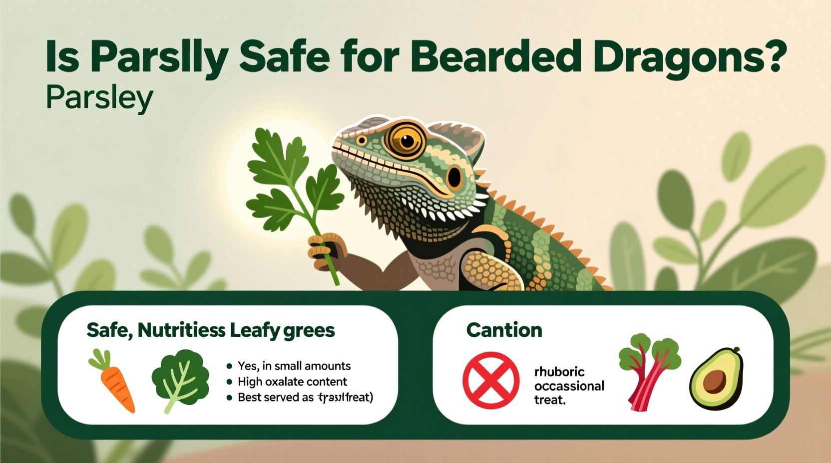 Can Bearded Dragons Eat Parsley? | TheHomeSprouts