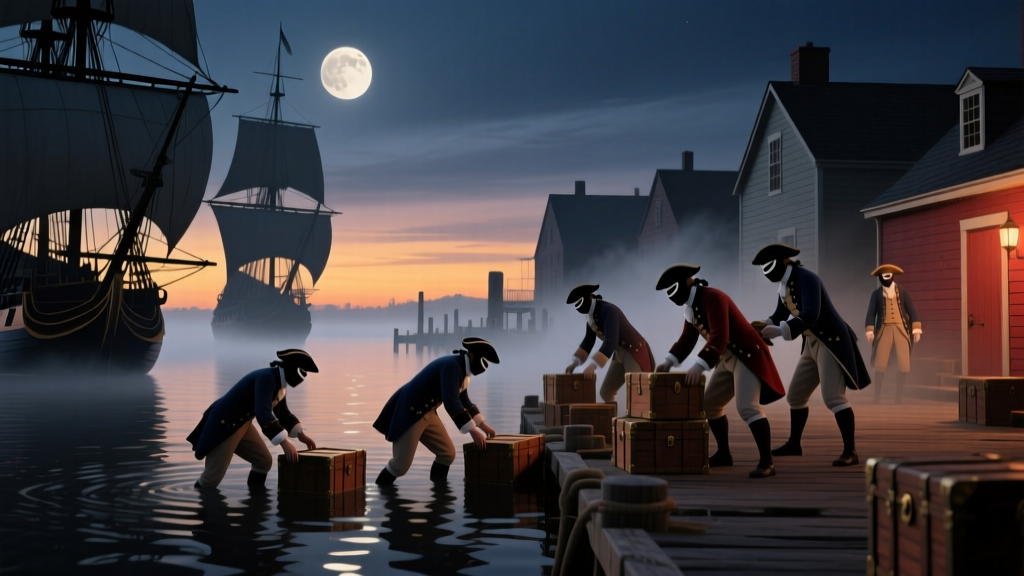 Boston Tea Party Time: Exact Hour & Tactical Impact