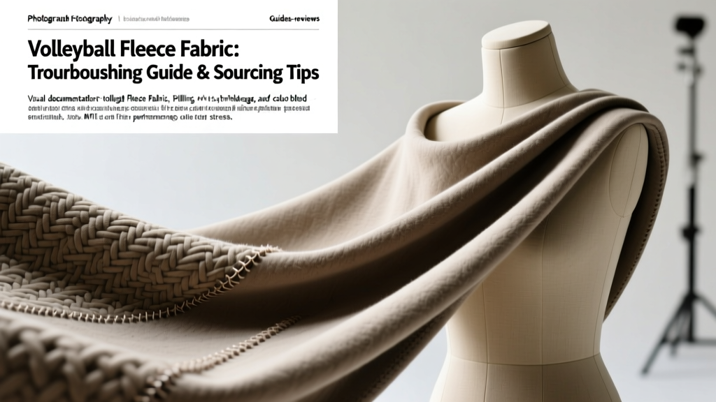 Volleyball Fleece Fabric: Troubleshooting Guide & Sourcing Tips