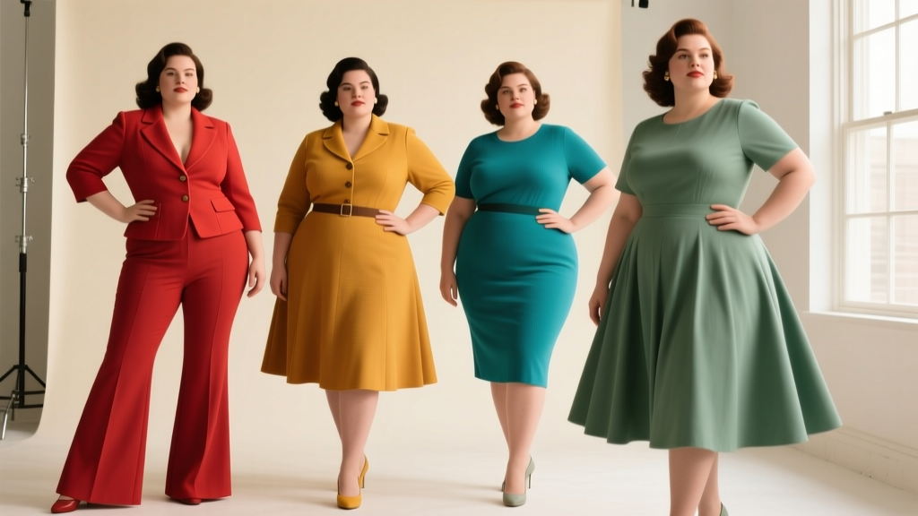 Best Retro Fashion Trends for Plus Size Styling