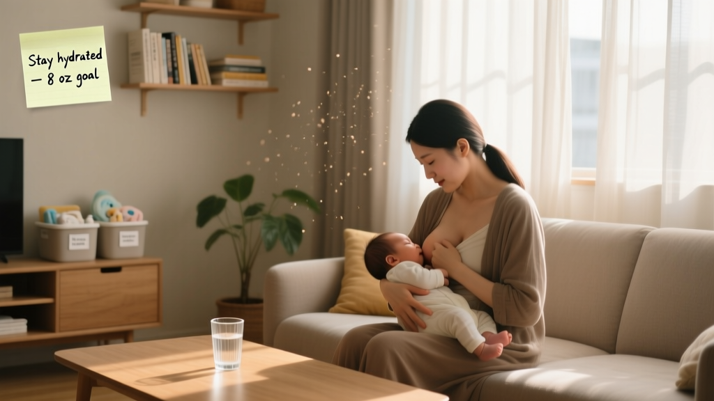 Dehydration While Breastfeeding: Signs, Prevention, and Evidence-Based Rehydration Strategies