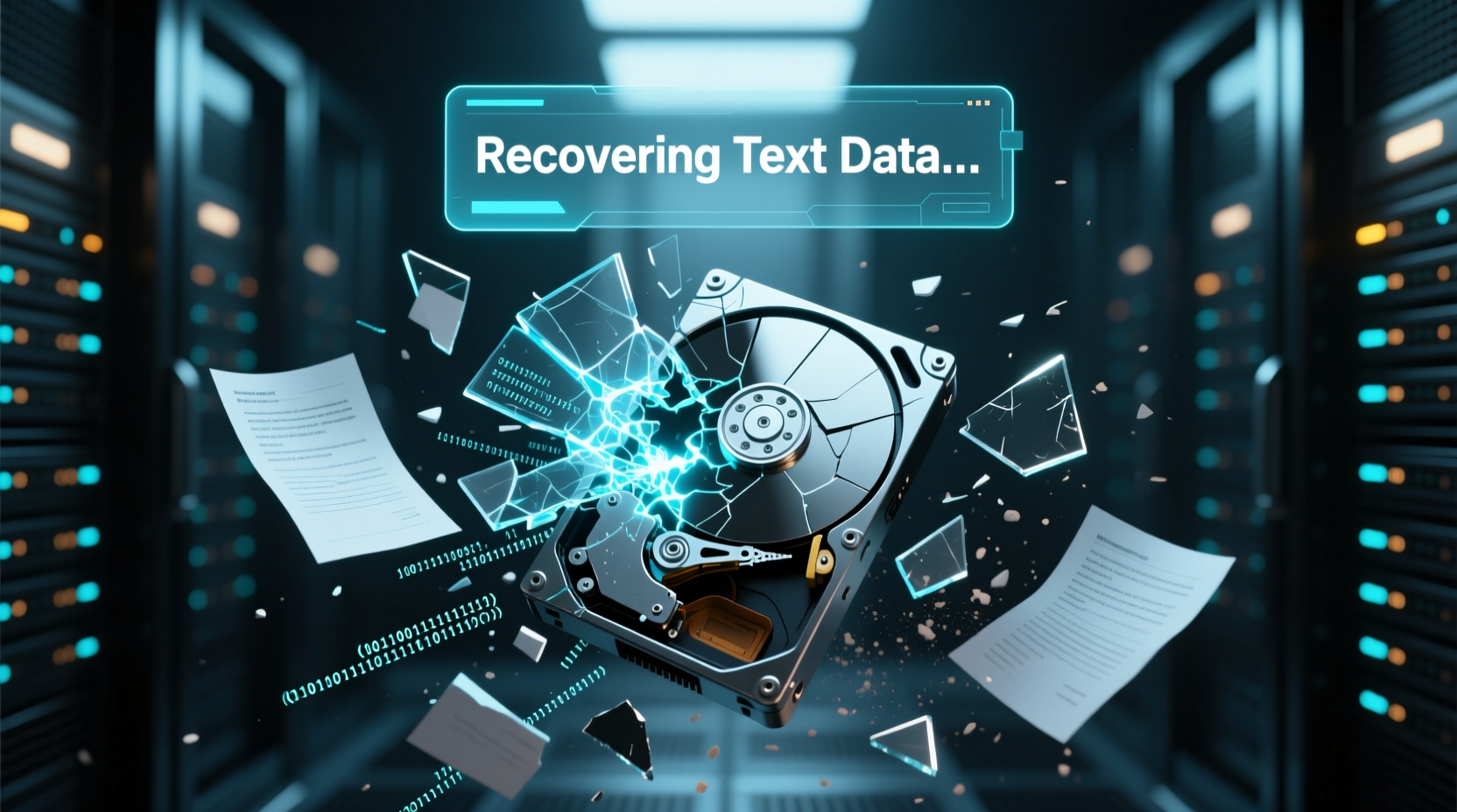 drivelook recovers text data from missing files