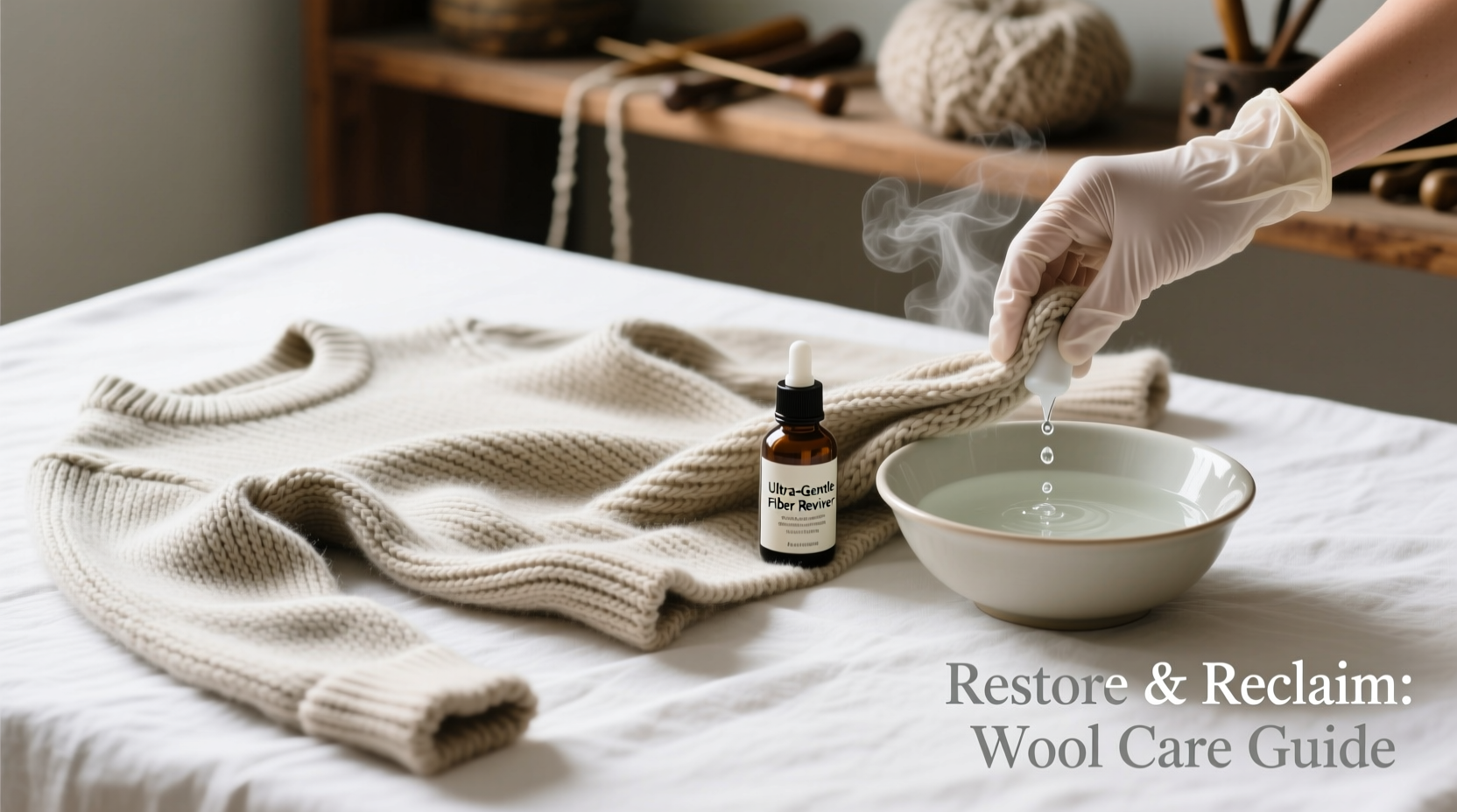 how to restore shrinkage in wool sweaters specific conditioner methods