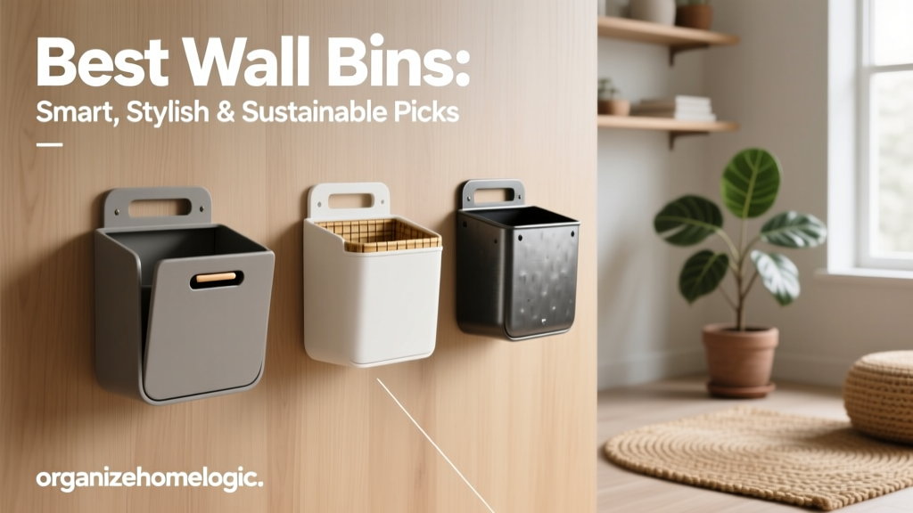 Best Wall Bins: Smart, Stylish & Sustainable Picks