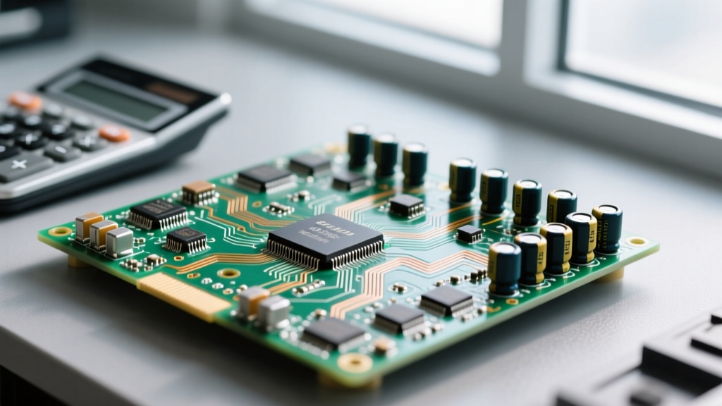 Calculator Motherboard PDN: Decoupling Capacitor Sizing Formula & Worked Examples